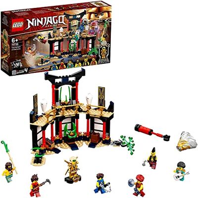 Lego 71735 NINJAGO Toernooi der Elementen Speelset met gevechtsplatform en Ninja-figuur Lloyd Legacy om te verzamelen Lego 71735 NINJAGO Toernooi der Elementen Speelset met gevechtsplatform en Ninja-figuur Lloyd Legacy om te verzamelen