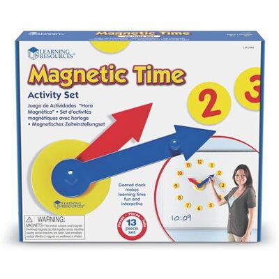 Learning Resources Magnetische horlogeset met tandwiel Learning Resources Magnetische horlogeset met tandwiel