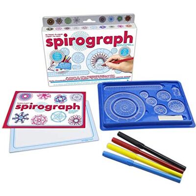 Spirograph 34342 Starter Set Knutselpakket, wit Spirograph 34342 Starter Set Knutselpakket, wit