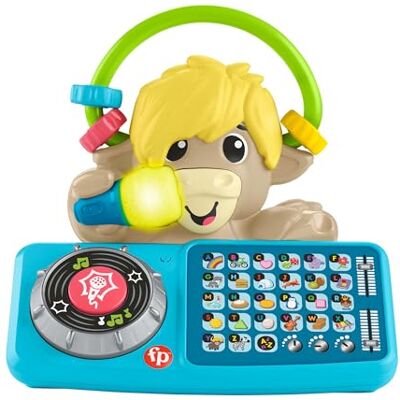 Fisher-Price Fisher Price Animal Band Lello de Torello Prime Interactieve Stier-woorden om te leren met lettertoetsen en 115 liedjes, lichten en microfoon, speelgoed voor kinderen, 9+ maanden, Fisher-Price Fisher Price Animal Band Lello de Torello Prime Interactieve Stier-woorden om te leren met lettertoetsen en 115 liedjes, lichten en microfoon, speelgoed voor kinderen, 9+ maanden,