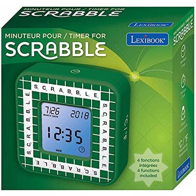 Lexibook , RL300SC, Mattel multifunctionele timer, achtergrondverlichting, groen/wit Lexibook , RL300SC, Mattel multifunctionele timer, achtergrondverlichting, groen/wit