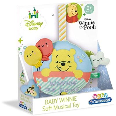 Clementoni Pooh & Friends Disney Winnie de Poeh klokkenspel, meerkleurig, 17276 Clementoni Pooh & Friends Disney Winnie de Poeh klokkenspel, meerkleurig, 17276