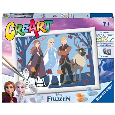Ravensburger CreArt Serie D Frozen, Best Friends, 7 jaar, meerkleurig, 201761 Ravensburger CreArt Serie D Frozen, Best Friends, 7 jaar, meerkleurig, 201761