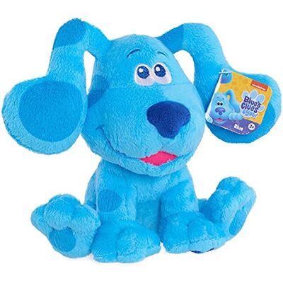Giochi Preziosi Famosa BLU00210 pluche dier met blauwe pistes, 19 cm Giochi Preziosi Famosa BLU00210 pluche dier met blauwe pistes, 19 cm