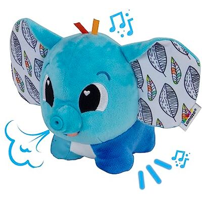 Lamaze Puffaboo L27467 Olifant sensorisch speelgoed voor baby's, jongens en meisjes vanaf 3 maanden, cadeau voor nieuwe ouders Lamaze Puffaboo L27467 Olifant sensorisch speelgoed voor baby's, jongens en meisjes vanaf 3 maanden, cadeau voor nieuwe ouders