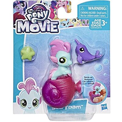 Hasbro My Little Pony: De film – Baby Pony zeemeermin – Sea Foam – figuur 3 cm + accessoires Hasbro My Little Pony: De film – Baby Pony zeemeermin – Sea Foam – figuur 3 cm + accessoires