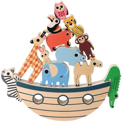 Vilac Dierenboog Grappig evenwichtsspel Ingela P.Arrhenius Familiespel van hout 13-delig Kamerdecoratie voor kinderen vanaf 4 jaar Vilac Dierenboog Grappig evenwichtsspel Ingela P.Arrhenius Familiespel van hout 13-delig Kamerdecoratie voor kinderen vanaf 4 jaar