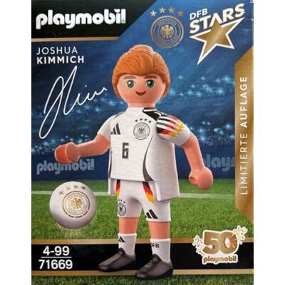 Playmobil DFB Stars Player-figuren naar keuze Limited Edition voor Euro 2024 (71669 Joshua Kimmich) Playmobil DFB Stars Player-figuren naar keuze Limited Edition voor Euro 2024 (71669 Joshua Kimmich)