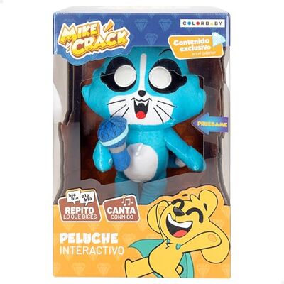 COLORBABY Mikecrack, interactief knuffeldier, Akela kitten, met muziek, opname en spraakweergave, YouTube-personage speelgoed, 29 cm, zingt het beste liedje, herhaalt wat je zegt (85424) COLORBABY Mikecrack, interactief knuffeldier, Akela kitten, met muziek, opname en spraakweergave, YouTube-personage speelgoed, 29 cm, zingt het beste liedje, herhaalt wat je zegt (85424)