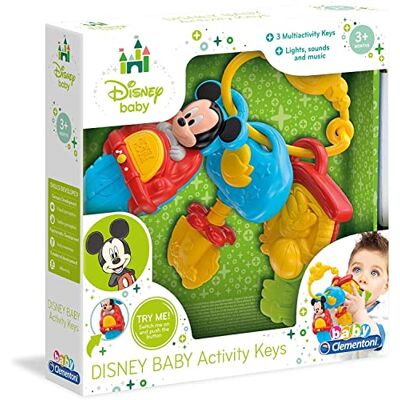 Clementoni 14832 Baby Mickey activiteitensleutels, baby 18 maanden Clementoni 14832 Baby Mickey activiteitensleutels, baby 18 maanden