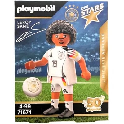 Playmobil DFB Stars Player-figuren naar keuze Limited Edition voor Euro 2024 (71674 Leroy Sané) Playmobil DFB Stars Player-figuren naar keuze Limited Edition voor Euro 2024 (71674 Leroy Sané)