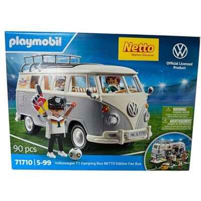 Playmobil T1 Limited Edition Campingbus voor voetbal Euro 2024 in Duitsland Playmobil T1 Limited Edition Campingbus voor voetbal Euro 2024 in Duitsland