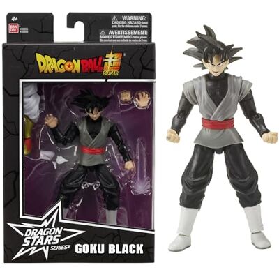 BANDAI Dragon Ball Super, Dragon Stars poppetje, 17 cm, Goku Black, 35999 BANDAI Dragon Ball Super, Dragon Stars poppetje, 17 cm, Goku Black, 35999