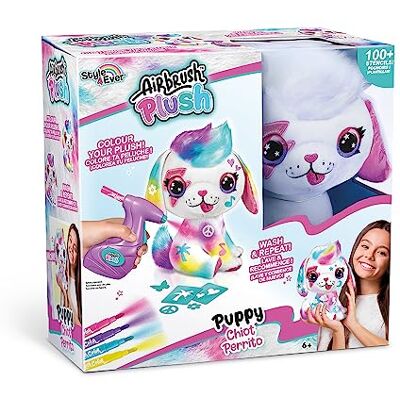 Rocco Giocattoli Airbrush Plush Dog Rocco Giocattoli Airbrush Plush Dog