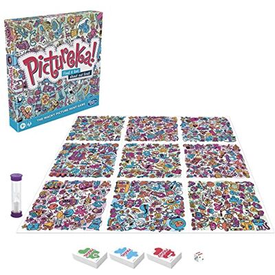 Hasbro Pictureka Visual Classic kaartspel, 285 F2564, Multi Hasbro Pictureka Visual Classic kaartspel, 285 F2564, Multi