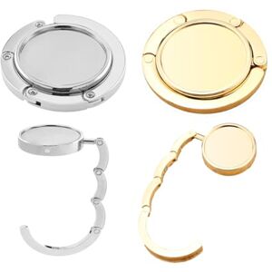 OEIOTEI 2 stuks opvouwbare en antislip zakhaken voor handtassen en handtassen, tafelhaken OEIOTEI 2 stuks opvouwbare en antislip zakhaken voor handtassen en handtassen, tafelhaken