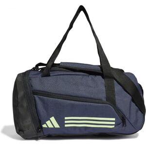Adidas Uniseks Essentials 3-Stripes Duffel Bag, Shadow Navy/Green Spark, XS Adidas Uniseks Essentials 3-Stripes Duffel Bag, Shadow Navy/Green Spark, XS
