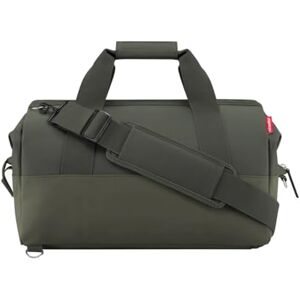 reisenthel Allrounder M Duffel Mix Moss MG5300 reistas met volume 18 liter van gerecyclede PET-flessen, hoogwaardige en comfortabele kwaliteit 40 x 33,5 x 24 cm, Mix Moss, trolley M met frame reisenthel Allrounder M Duffel Mix Moss MG5300 reistas met volume 18 liter van gerecyclede PET-flessen, hoogwaardige en comfortabele kwaliteit 40 x 33,5 x 24 cm, Mix Moss, trolley M met frame