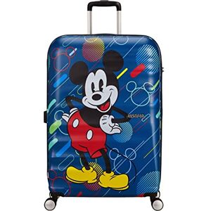 American Tourister Wavebreaker kinderkoffer, 55 cm, 36 l, Veelkleurig (Mickey Future Pop), Disney American Tourister Wavebreaker kinderkoffer, 55 cm, 36 l, Veelkleurig (Mickey Future Pop), Disney