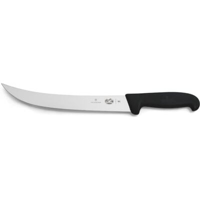 Victorinox Besteck, uniseks volwassenen, Fibrox Pro Black Breaking 25,5 cm blad, meerkleurig, 25,5 cm Victorinox Besteck, uniseks volwassenen, Fibrox Pro Black Breaking 25,5 cm blad, meerkleurig, 25,5 cm