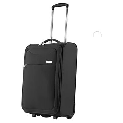 CarryOn Air Valise Cabine Souple 55cm Bagage a Main 37 litres 2 Roues 1,8kg Ultra Legere (Noir, Klein) CarryOn Air Valise Cabine Souple 55cm Bagage a Main 37 litres 2 Roues 1,8kg Ultra Legere (Noir, Klein)