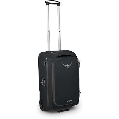 Osprey Daylite Carry On Wheeled Duffle 40 Rolkoffer, uniseks, Black O/S, zwart, Talla única, casual Osprey Daylite Carry On Wheeled Duffle 40 Rolkoffer, uniseks, Black O/S, zwart, Talla única, casual
