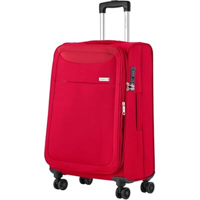 CarryOn Air Koffer middelgroot, zacht, 84 liter 66 cm, zacht, rekbaar, met voorvak en TSA-slot (rood, medium) CarryOn Air Koffer middelgroot, zacht, 84 liter 66 cm, zacht, rekbaar, met voorvak en TSA-slot (rood, medium)