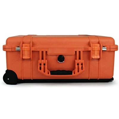 PELI 1510Lfc Schokbestendige trolley met laptophoes en accessoirevakken en aanpasbaar zacht schuim in de bodem, Ip67 waterdicht en stofdicht,, Schwarz., Rekbehuizing PELI 1510Lfc Schokbestendige trolley met laptophoes en accessoirevakken en aanpasbaar zacht schuim in de bodem, Ip67 waterdicht en stofdicht,, Schwarz., Rekbehuizing