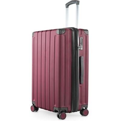 Hauptstadtkoffer Q-Damm Kofferset, 3-delig, S, M, L, cabine, 54 cm, medium, 68 cm, groot, 78 cm, TSA, harde schaal ABS, Bourgondië, Koffer Hauptstadtkoffer Q-Damm Kofferset, 3-delig, S, M, L, cabine, 54 cm, medium, 68 cm, groot, 78 cm, TSA, harde schaal ABS, Bourgondië, Koffer