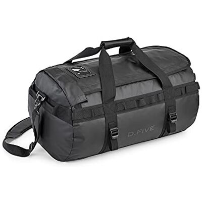 DEFCON 5 D.FIVE Duffle Bag Rugzak, waterdicht, zwart, 55 liter, DF5-5519 B DEFCON 5 D.FIVE Duffle Bag Rugzak, waterdicht, zwart, 55 liter, DF5-5519 B
