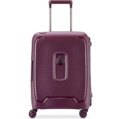 DELSEY Paris MONCEY Harde cabinekoffer 55x35x25 cm 38 liter S Zwart, Paars., Recyclebaar en gerecycled DELSEY Paris MONCEY Harde cabinekoffer 55x35x25 cm 38 liter S Zwart, Paars., Recyclebaar en gerecycled