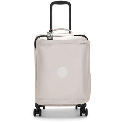 Kipling SPONTANEOUS S Kleine rolbagage, cabineformaat, handbagage, metallic glow (zilver) Kipling SPONTANEOUS S Kleine rolbagage, cabineformaat, handbagage, metallic glow (zilver)