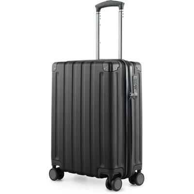 Hauptstadtkoffer Q-Damm 3-delige kofferset S M L cabine 54 cm medium 68 cm groot 78 cm TSA harde schaal ABS, zwart., Koffer Hauptstadtkoffer Q-Damm 3-delige kofferset S M L cabine 54 cm medium 68 cm groot 78 cm TSA harde schaal ABS, zwart., Koffer