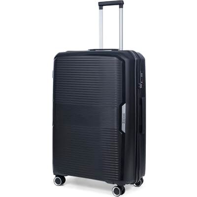 TravelZ Swinger Grote koffer 105 Ltr – zeer groot formaat koffer 78 cm met TSA-slot – bagageruimte – zwart TravelZ Swinger Grote koffer 105 Ltr – zeer groot formaat koffer 78 cm met TSA-slot – bagageruimte – zwart