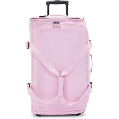 KIPLING KIPLING Kipling TEAGAN M middelgrote reistas met wieltjes, Upright, Blooming Pink (roze) KIPLING KIPLING Kipling TEAGAN M middelgrote reistas met wieltjes, Upright, Blooming Pink (roze)