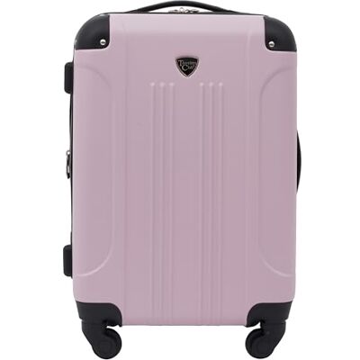 Travelers Club Chicago uittrekbare harde koffer met zwenkwielen, Lila., Chicago uittrekbare harde koffer met zwenkwielen Travelers Club Chicago uittrekbare harde koffer met zwenkwielen, Lila., Chicago uittrekbare harde koffer met zwenkwielen