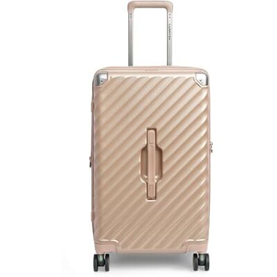CarryOn Trunk Luxe reiskoffer, Beige, Klassiek CarryOn Trunk Luxe reiskoffer, Beige, Klassiek