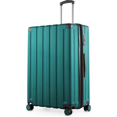 Hauptstadtkoffer Q-Damm 3-delige kofferset S M L cabine 54 cm medium 68 cm groot 78 cm TSA harde schaal ABS, aqua groen, Koffer Hauptstadtkoffer Q-Damm 3-delige kofferset S M L cabine 54 cm medium 68 cm groot 78 cm TSA harde schaal ABS, aqua groen, Koffer