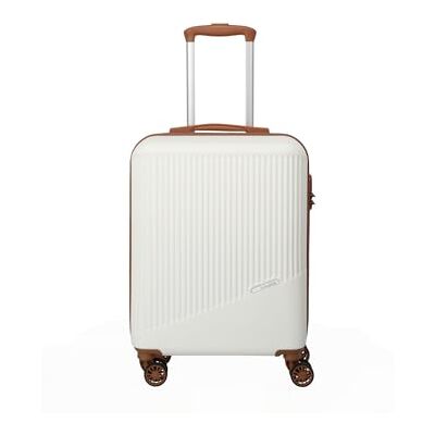 travelite Bali Harde koffer met 4 wielen, eenheidsmaat, cognac, trolley, maat S (55 cm), harde handbagage met 4 wielen travelite Bali Harde koffer met 4 wielen, eenheidsmaat, cognac, trolley, maat S (55 cm), harde handbagage met 4 wielen
