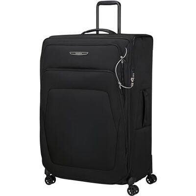 Samsonite Spark SNG Eco handkoffer, zwart., New Spark SNG Eco Zwart, uitbreidbaar zachte koffer, 82H x 53B x 34D cm, 156/170 L, 4,3 kg, met TSA-slot en verzonken dubbele wielen Samsonite Spark SNG Eco handkoffer, zwart., New Spark SNG Eco Zwart, uitbreidbaar zachte koffer, 82H x 53B x 34D cm, 156/170 L, 4,3 kg, met TSA-slot en verzonken dubbele wielen
