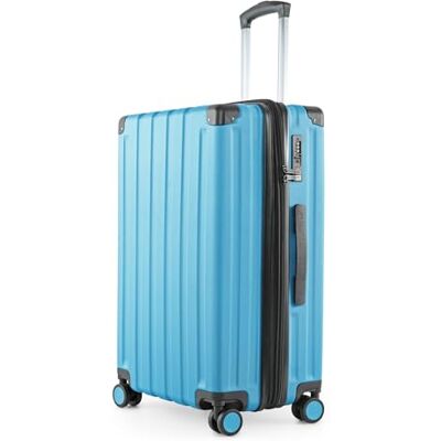 Hauptstadtkoffer Q-Damm Kofferset, 3-delig, S, M, L, cabine, 54 cm, medium, 68 cm, groot, 78 cm, TSA, harde schaal ABS, Cyaan Blauw, Koffer Hauptstadtkoffer Q-Damm Kofferset, 3-delig, S, M, L, cabine, 54 cm, medium, 68 cm, groot, 78 cm, TSA, harde schaal ABS, Cyaan Blauw, Koffer