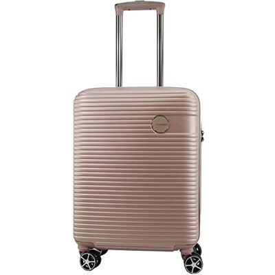 METZELDER Classic R2.0 Cabinekoffer, harde schaal, modieus, chique, 1 jaar, champagne, S Cabine, 55 x 20 x 38 cm, 38 l, 2,9 kg, hardshellkoffer, uitbreidbaar met slot, Champagne, Uittrekbare koffer met slot METZELDER Classic R2.0 Cabinekoffer, harde schaal, modieus, chique, 1 jaar, champagne, S Cabine, 55 x 20 x 38 cm, 38 l, 2,9 kg, hardshellkoffer, uitbreidbaar met slot, Champagne, Uittrekbare koffer met slot