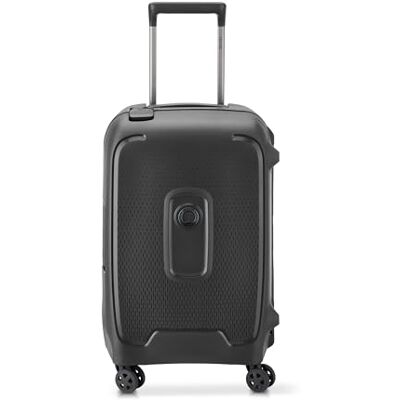 DELSEY PARIS MONCEY Harde cabinekoffer 55 x 35 x 25 cm 37 l S -, zwart., Recyclebaar en gerecycled DELSEY PARIS MONCEY Harde cabinekoffer 55 x 35 x 25 cm 37 l S -, zwart., Recyclebaar en gerecycled