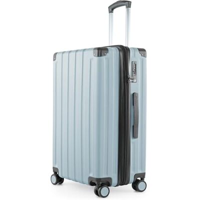 Hauptstadtkoffer Q-Damm 3-delige kofferset S M L cabine 54 cm medium 68 cm groot 78 cm TSA harde schaal ABS, Zwembad Blauw, Koffer Hauptstadtkoffer Q-Damm 3-delige kofferset S M L cabine 54 cm medium 68 cm groot 78 cm TSA harde schaal ABS, Zwembad Blauw, Koffer