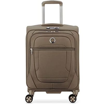DELSEY PARIS HELIUM DLX – cabinekoffer zacht slim – 55 x 40 x 20 cm – 35 liter – S – mokka DELSEY PARIS HELIUM DLX – cabinekoffer zacht slim – 55 x 40 x 20 cm – 35 liter – S – mokka