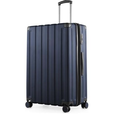 Hauptstadtkoffer Q-Damm 3-delige kofferset S M L cabine 54 cm medium 68 cm groot 78 cm TSA harde schaal ABS, Donkerblauw, Koffer Hauptstadtkoffer Q-Damm 3-delige kofferset S M L cabine 54 cm medium 68 cm groot 78 cm TSA harde schaal ABS, Donkerblauw, Koffer