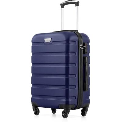 Coolife Reiskofferset 3 maten koffer groot formaat koffer cabine kleine koffer reistassen ABS koffer met 4 wielen, Donkerblauw, Koffer van hoge kwaliteit Coolife Reiskofferset 3 maten koffer groot formaat koffer cabine kleine koffer reistassen ABS koffer met 4 wielen, Donkerblauw, Koffer van hoge kwaliteit