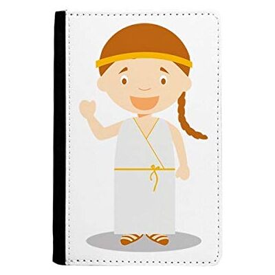 beatChong Beschermhoes voor paspoort, motief Griekenland wit, meerkleurig, Meerkleurig, 3.7 inch x 5.8 inch beatChong Beschermhoes voor paspoort, motief Griekenland wit, meerkleurig, Meerkleurig, 3.7 inch x 5.8 inch