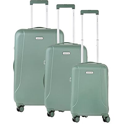 CarryOn Skyhopper Kofferset met TSA-slot, reiskoffer S, M en L (groen, 3-delige set) CarryOn Skyhopper Kofferset met TSA-slot, reiskoffer S, M en L (groen, 3-delige set)