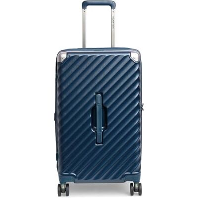 CarryOn Trunk Luxe Reiskoffer, Blauw, Harde hoes met verlengstuk CarryOn Trunk Luxe Reiskoffer, Blauw, Harde hoes met verlengstuk